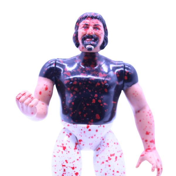 Captain Lou Albano Actionfigur 1998 | Bloody Version | Wrestling Legende